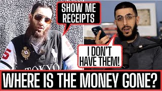 BRO HAJJI QUESTIONS ALI DAWAH ON CHARITY FUNDS [upl. by Aloek]