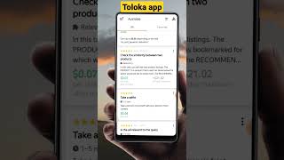 Earnings app Toloka app se paise kaise kamaye   earn money shorts ytshorts [upl. by Agretha]