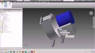 Explore the New Assembly Simplification Process in Autodesk Inventor 2014 [upl. by Maison612]