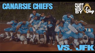 Canarsie Chiefs Highlights vs JFK Knights  Shot By L Jay [upl. by Cannell583]