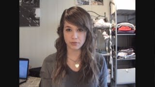 Tutoriel Coiffure n°1   Boucles avec un lisseur [upl. by Ylla]