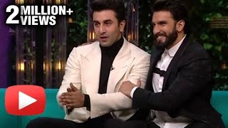 WATCH Ranbir Kapoor  Ranveer Singh Koffee With Karan Season 5 Episode 4  Best Moments [upl. by Einatirb296]