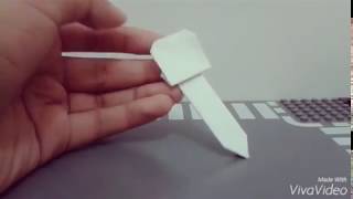 Origami How to make car key [upl. by Grimbly]