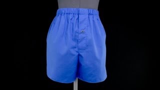 How To Sew Mens Boxers [upl. by Auhsaj]