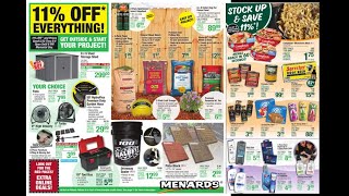 Menards 11 OFF Everything Sales Ad Flyer 0525202306042023Week 15 [upl. by Ranson506]