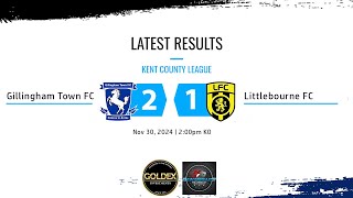 Gillingham Town FC 2 x 1 Littlebourne FC [upl. by Eiffe]