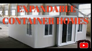 Building Expandable Container House Shipping Container Convertible Home [upl. by Ivanna]