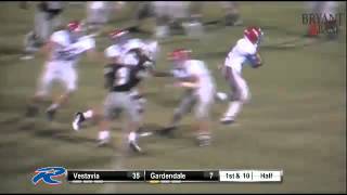 Jordan Johnson of Vestavia runs for a 40 yd TD [upl. by Otero]