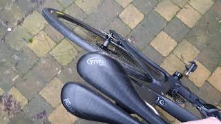 Specialized Venge SWorks Weight vs Cervelo R5 Comparisson REAL LIVE [upl. by Ytak943]