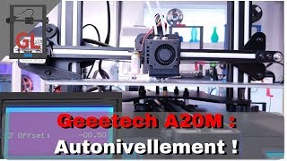 Geeetech A20M  Installation de lautonivellement [upl. by Rubie]