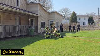 Hose Line Deployment Training [upl. by Nivek296]