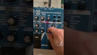 KarplusStrong synth using hardware gear Prophet synth  delay pedal synth sounddesign [upl. by Ynohtnaleahcim]