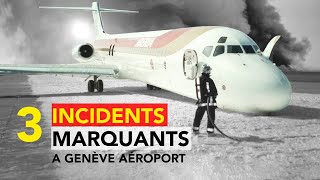 Les accidents davion à Genève Aéroport Egyptair Iberia [upl. by Tare]