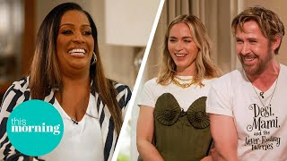 Alison Hammond Reunites With Ryan Gosling Alongside Emily Blunt For The Fall Guy  This Morning [upl. by Aimek]