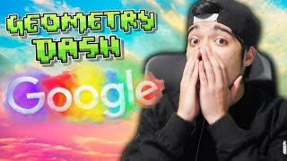 EL GEOMETRY DASH DE GOOGLE oO [upl. by Riorsson]