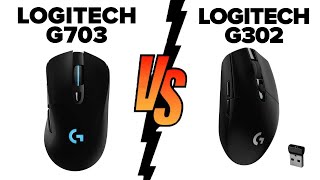 Logitech G703 Lightspeed vs Logitech G305 Lightspeed  Which Mouse Is Better [upl. by Nekciv]