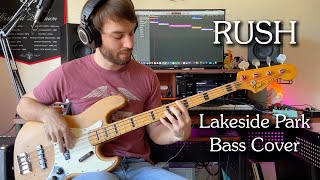 Rush  Lakeside Park  Bass Cover [upl. by Sam226]