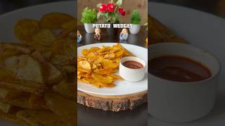 Trending Recipe of Potato Wedges shorts recipe potato wedges chips [upl. by Drusie466]