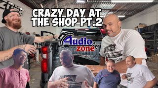 2019 CHEVY SILVERADO RADIO UPGRADE CRAZY DAY CRAZY BUILDS FROM SHOP PART 2 [upl. by Gurl314]