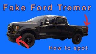 Fake FORD TREMOR for Sale [upl. by Redna227]