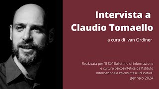 Intervista a Claudio Tomaello [upl. by Amlus]