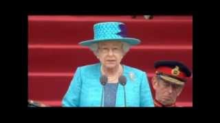 Diamond Jubilee 7The Queens speech to her Armed Forces [upl. by Etiuqal198]