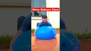 Bóng Bay Nước Khổng Lồ  Water Balloons Giant Heavy Lifting [upl. by Ibmab]