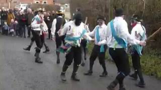 The Original Welsh Border Morris Men dance Dilwyn at White Ladies Aston [upl. by Rondon]