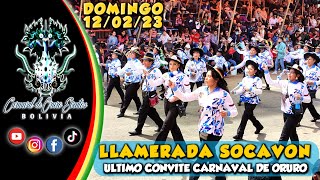 LLAMERADA SOCAVON  ÚLTIMO CONVITE RUMBO AL CARNAVAL DE ORURO 2023 [upl. by Angela]