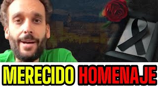 ⭐Granada HOMENAJEA a Spiriman  Jesús Candel  por PETICIÓN POPULAR tras su TRÁGICA MUERTE [upl. by Walters169]