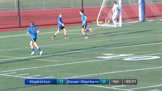 Boys Soccer DoverSherborn vs Hopkinton10112024 [upl. by Leamsi]