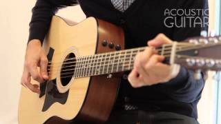 Taylor 150E 12String Guitar Review  Acoustic Guitar Magazine [upl. by Most272]