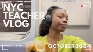 October Days as a Teacher in NYC Hot yoga School Presentations Fall board [upl. by Ellennahs]