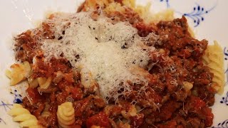 Sauce bolognaise  grande quantité à congeler  Cuisiner pour optimiser  Recette  300 [upl. by Sinnylg]