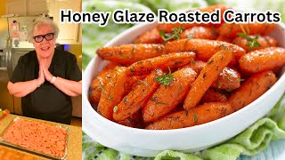 Honey Glaze Roasted Carrots  New Recipe  Easy And Simple  Cooking With Sandy [upl. by Fenwick676]