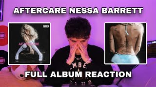 reacting to aftercare by nessa barrett FULL ALBUM REACTION [upl. by Naida352]