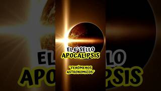 el SEXTO sello del apocalipsis SEÑALES astronómicas dios jesus shorts [upl. by Nylzzaj]