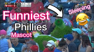 MLB  Funniest Phillies Mascot Moments [upl. by Assitruc]