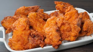 Perfect Fried Crispy Chicken wings  Easy Chicken Wings Recipe  Chicken fry [upl. by Eph674]