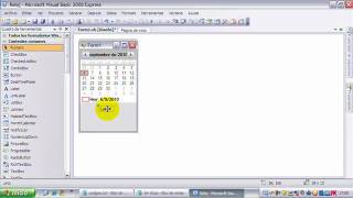 Como Hacer Un Reloj y Calendario En Visual basic 2008 [upl. by Mimajneb188]