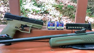 CCI Stinger 22 LR Ballistic Test  Rifle VS Pistol [upl. by Fallon]