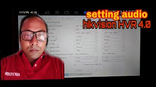 Cara setting audiosuara pada dvr hikvision HVR 40 CCTV [upl. by Sherr]