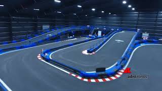 La pista kart indoor più grande del mondo [upl. by Charo]