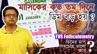 কোন দিন Ideal day for Follicular Study  মাসিকের কোন দিন ডিম বড় হয় The Bong Parenting [upl. by Holds]