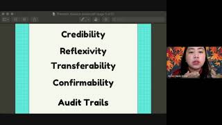 Thematic Analysis Trustworthiness [upl. by Atinauq191]