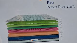 sleepwell mattress pro Nexa premium Review 6x6x6 31400 2 pillows free [upl. by Uyr529]