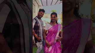 😍🤩❤️ shanpavi boocouples love shorts youtube youtubeshorts tamil viral trending [upl. by Eelyrag]