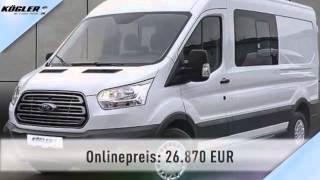 Ford Transit Transit DoKa Kasten 350 L3H2 Trend 34 [upl. by Yztim995]