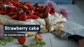 Recipe Strawberry cake [upl. by Kimberley]