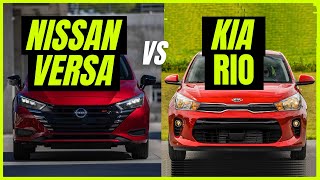 Nissan VERSA vs Kia RIO  Análisis versión por versión  Rodrigo de Motoren [upl. by Adahsar]